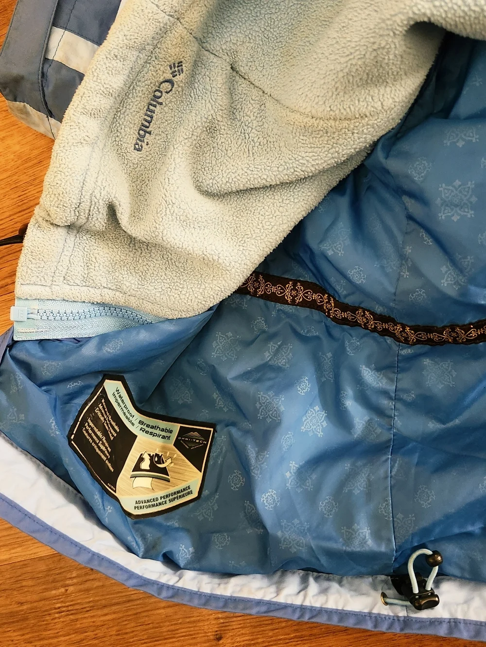 Columbia Interchange 3-in-1 Bugaboo Snowboard Ski Jacket Size Large